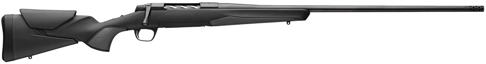 Browning 036031294 X-Bolt 2 Micro Full Size 6.5 PRC 3+1 22" Matte Blued Threaded Sporter Barrel, Matte Blued Drilled & Tapped Steel Receiver, Adjustable Vari-Tech Black Synthetic Stock