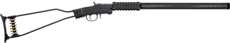 CHIAPPA LITTLE BADGER 22LR CARBON FIBER SHROUD 16.5" BLK