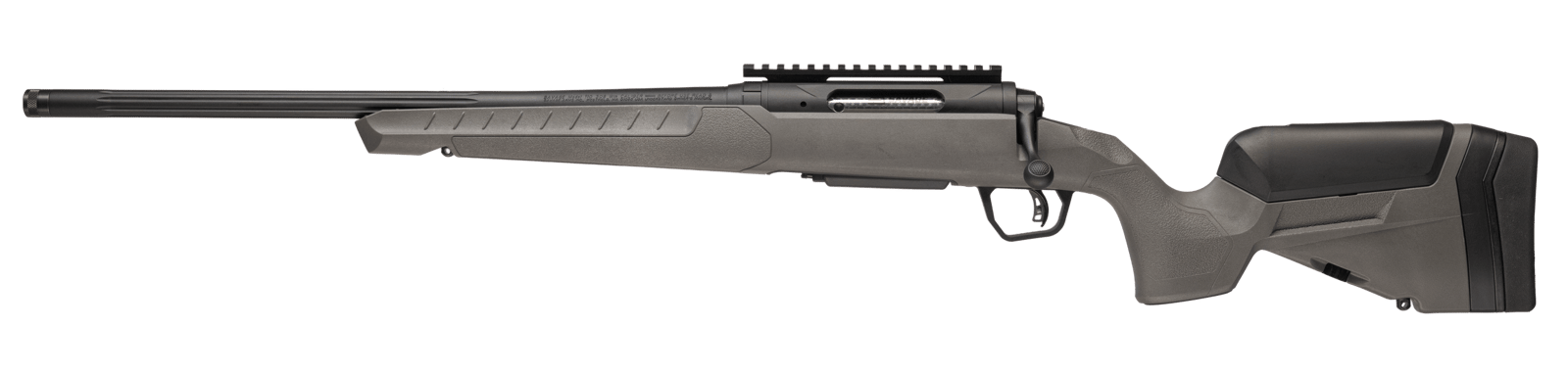 Savage Arms 32437 110 Trailblazer 400 Legend 4+1 20" Fluted Barrel, Flat Dark Gray Adj LOP Synthetic Stock, Left Hand