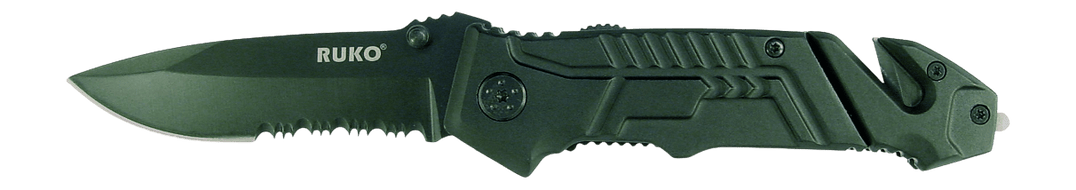 RUKO RUK0144S 440A 3-1/4"BLK RUBBER FOLDING