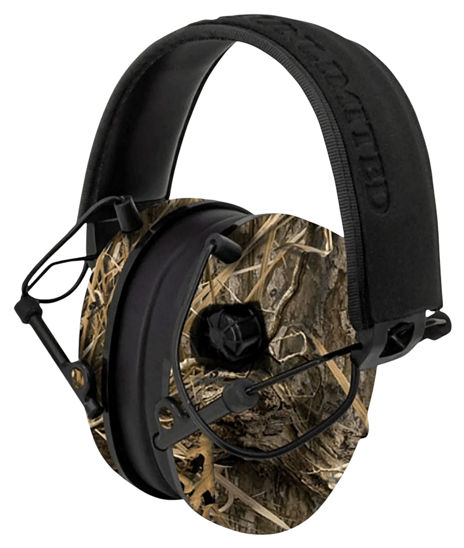 Radians DUE2HPCAMOBX Ducks Unlimited Electronic Muff 23 dB Over the Head Mossy Oak