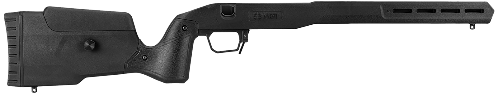 Mdt Sporting Goods Inc 105828BLK Field Stock Black Polymer Fits Savage Short Action