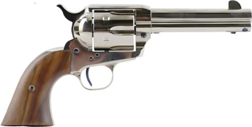 STAND MFG SAA 45 LC 4.75" BBL NICKEL PLATED 2 PIECE GRIP!