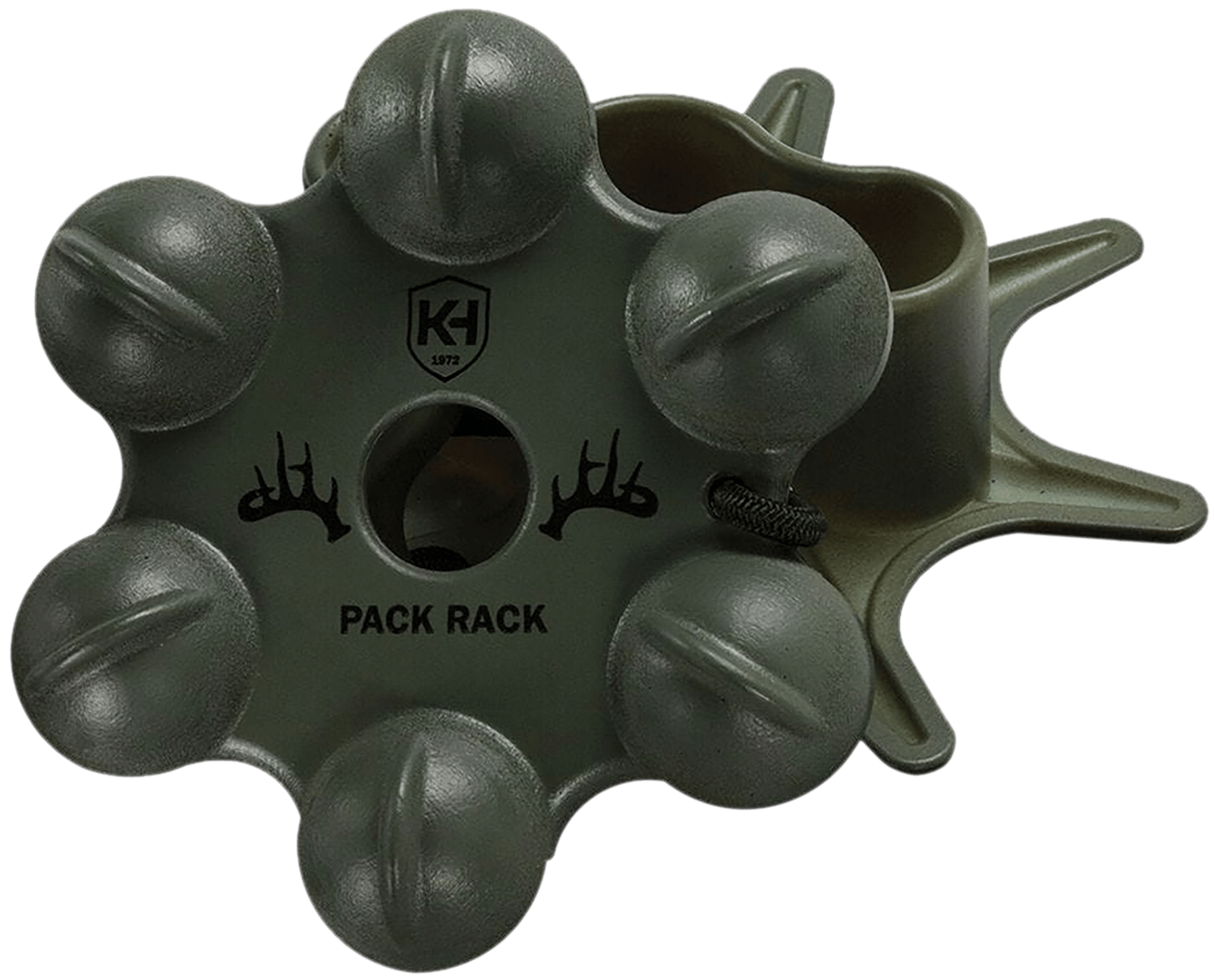Knight & Hale KHD1019 Pack Rack Attracts Deer Species Dark Green Plastic