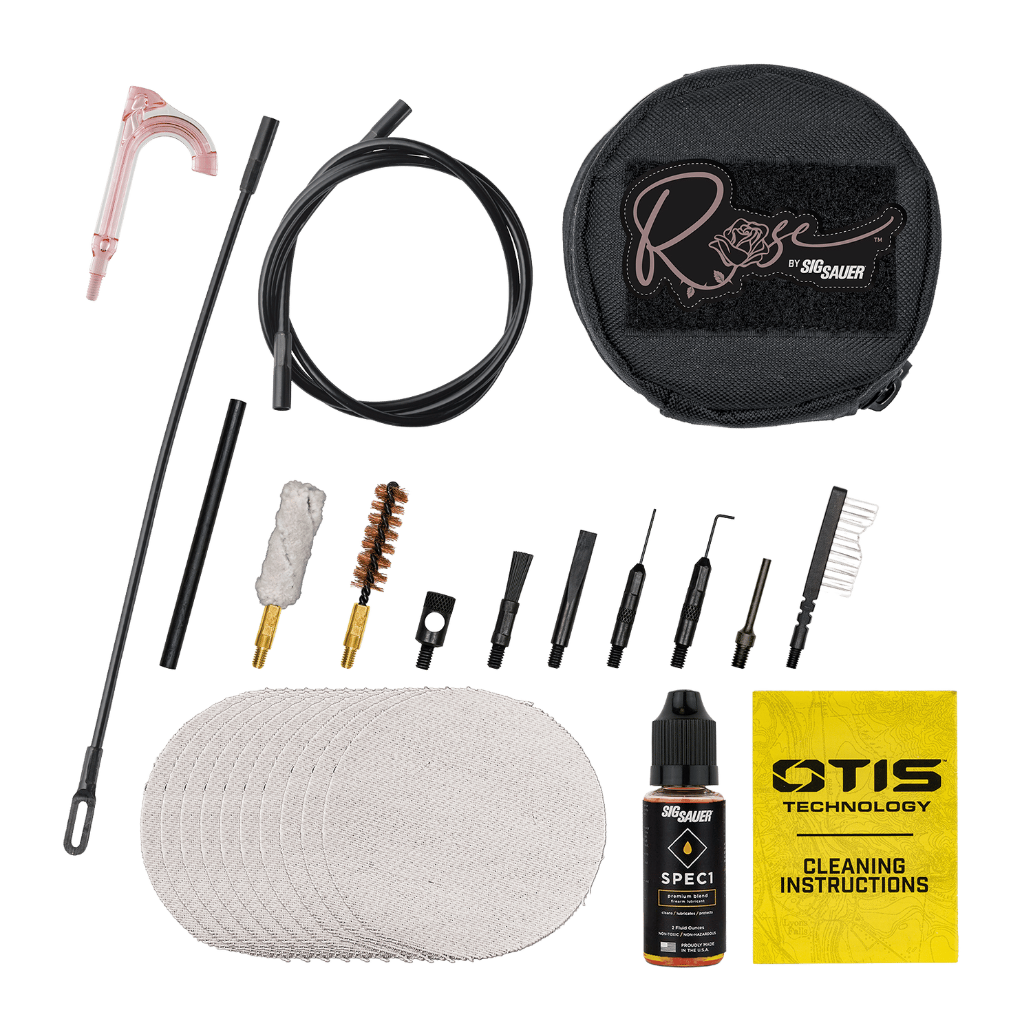 OTIS FG-6459SGRSE ROSE 9MM PISTOL CLN KIT