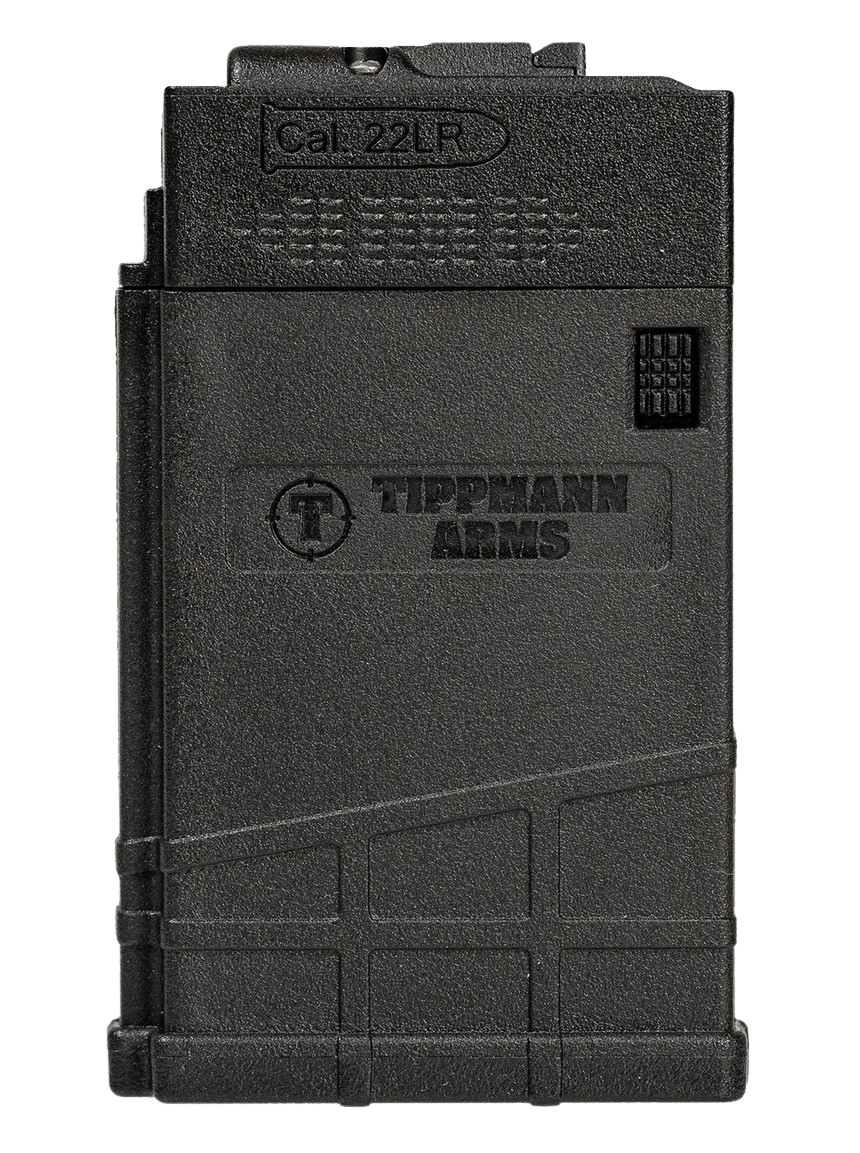 Tippmann Arms A201065 M4-22 10rd Low Profile 22 LR, Black Steel