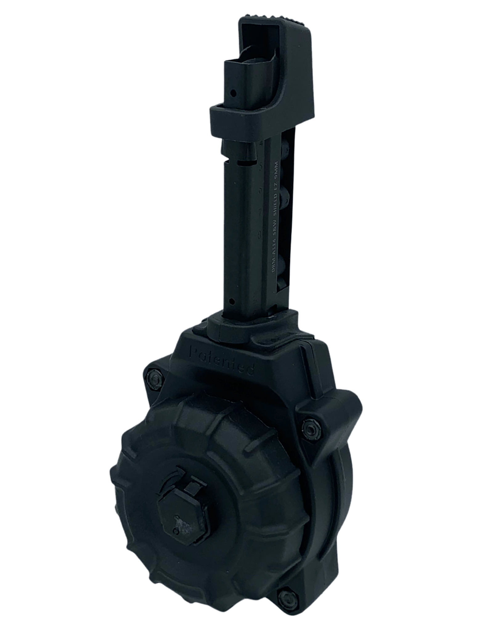 ProMag DRMA114 30rd Drum 9mm Fits S&W M&P Shield EZ Black DuPont Zytel Polymer