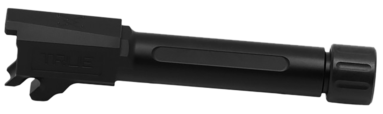 True Precision Inc TPP365BXTBL Sig P365 9mm Luger 3.10" Threaded Black Nitride Stainless Steel, Fits Sig P365/P365 SAS/P365X