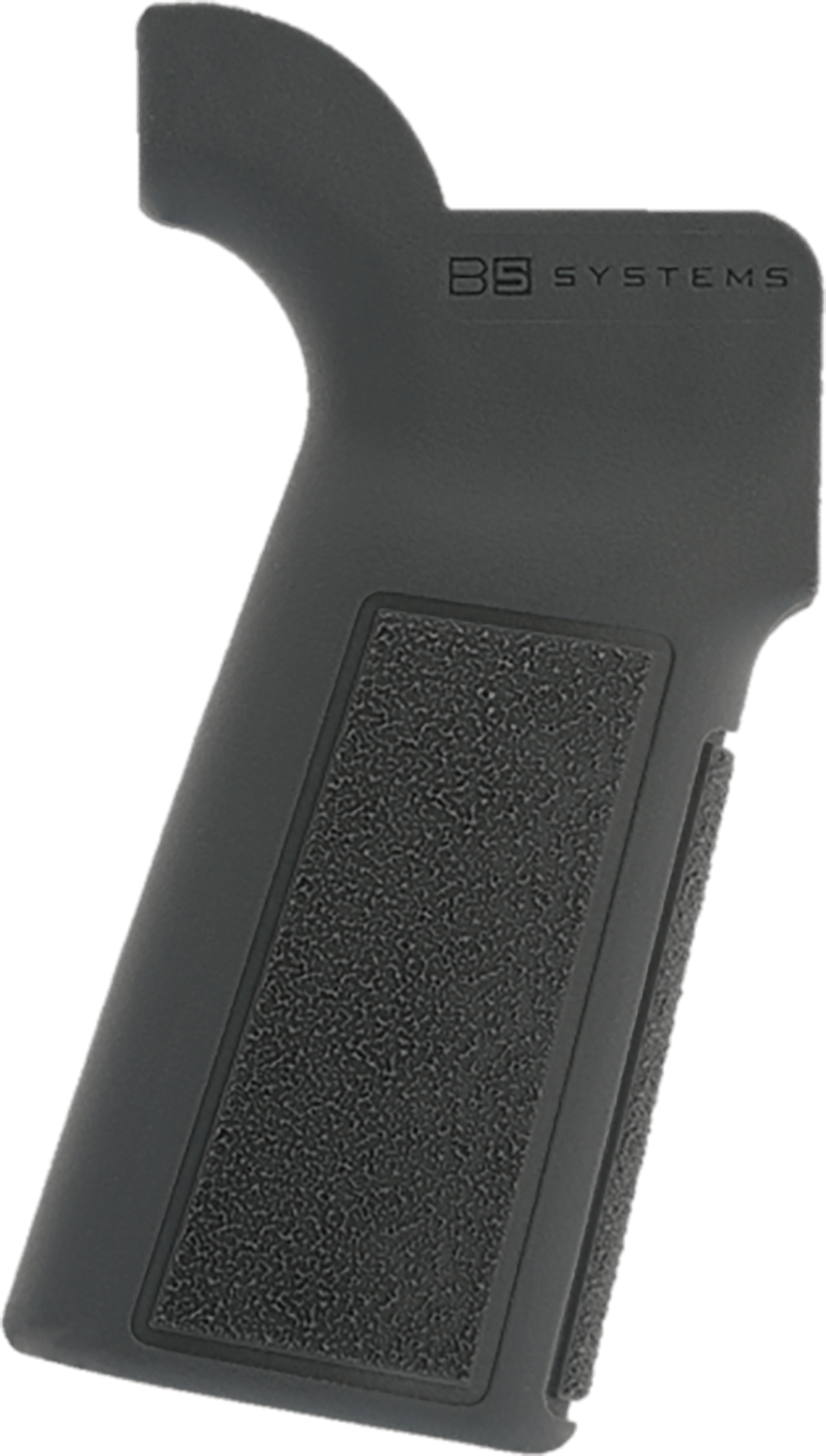 B5 Systems PGR1118 Type 23 P-Grip Gray Polymer, Aggressive Textured, Fits AR-Platform
