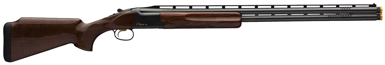 Browning 018074327 Citori CXT 12 Gauge 3" 2rd 32" Lightweight Ported Barrels, Gold Enhanced Receiver, American Black Walnut Monte Carlo Stock