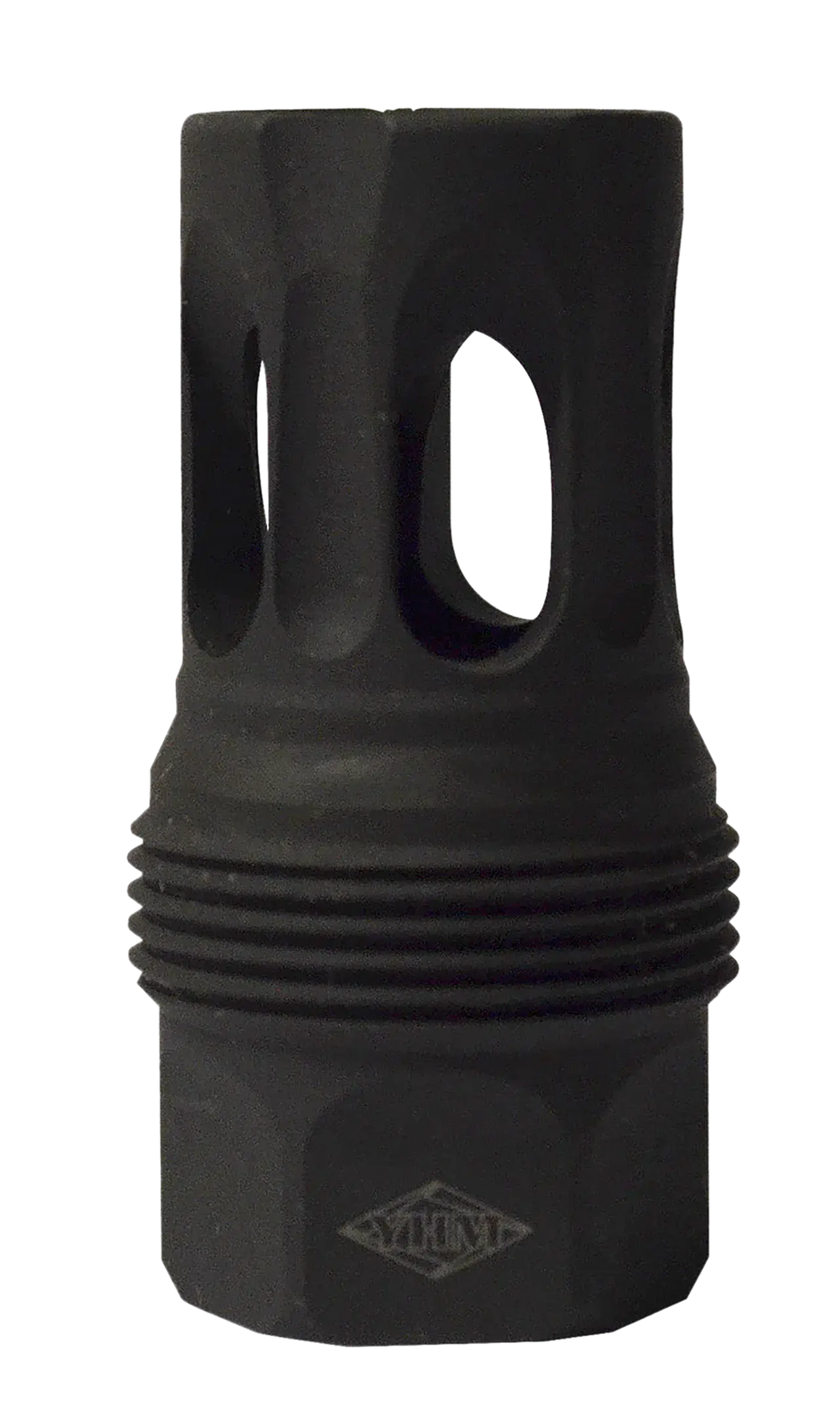 Yankee Hill 444524B sRx Q.D. Flash Hider Short Black Phosphate Steel with 11/16"-24 tpi for sRx Adapters