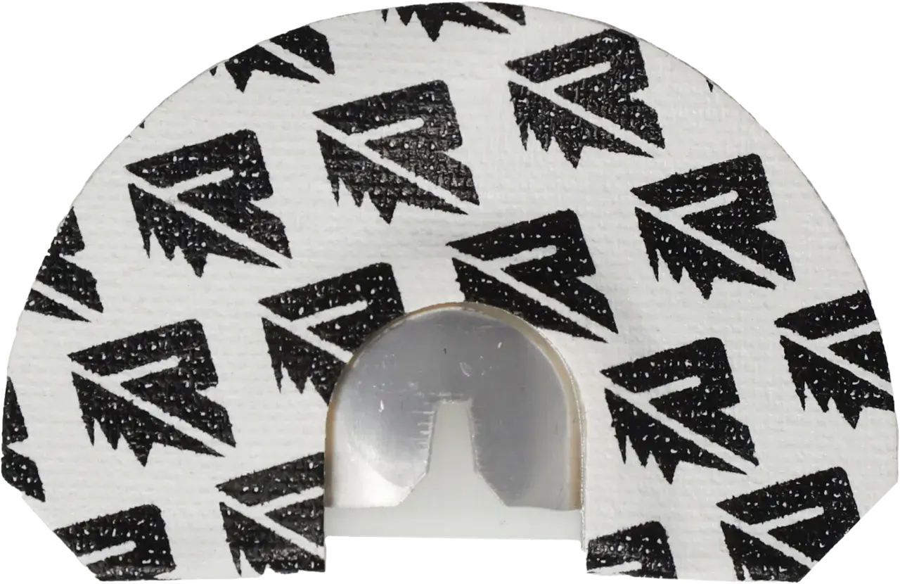 Riven 65245 Elkasus Small Dome Diaphragm Call Attracts Elk Species Black/White