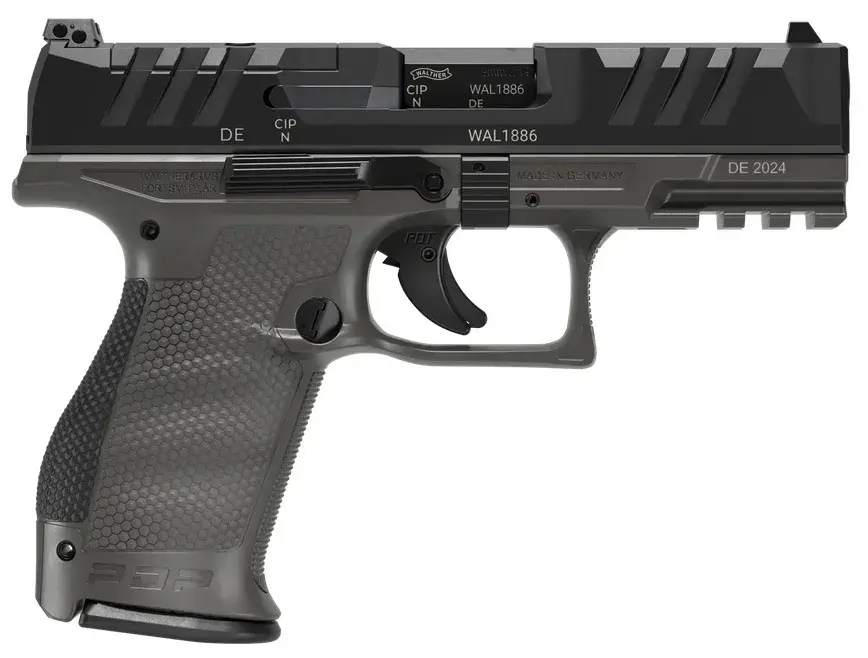 WAL PDP STANDARD COMPACT 9MM 4 TUNGSTEN FRAME 10