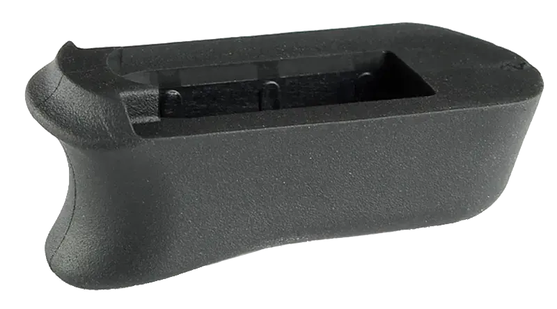 Hogue 39030 Magazine Extended Pad made of Rubber with Black Finish for 9mm Luger Kimber Micro 9 Magazines