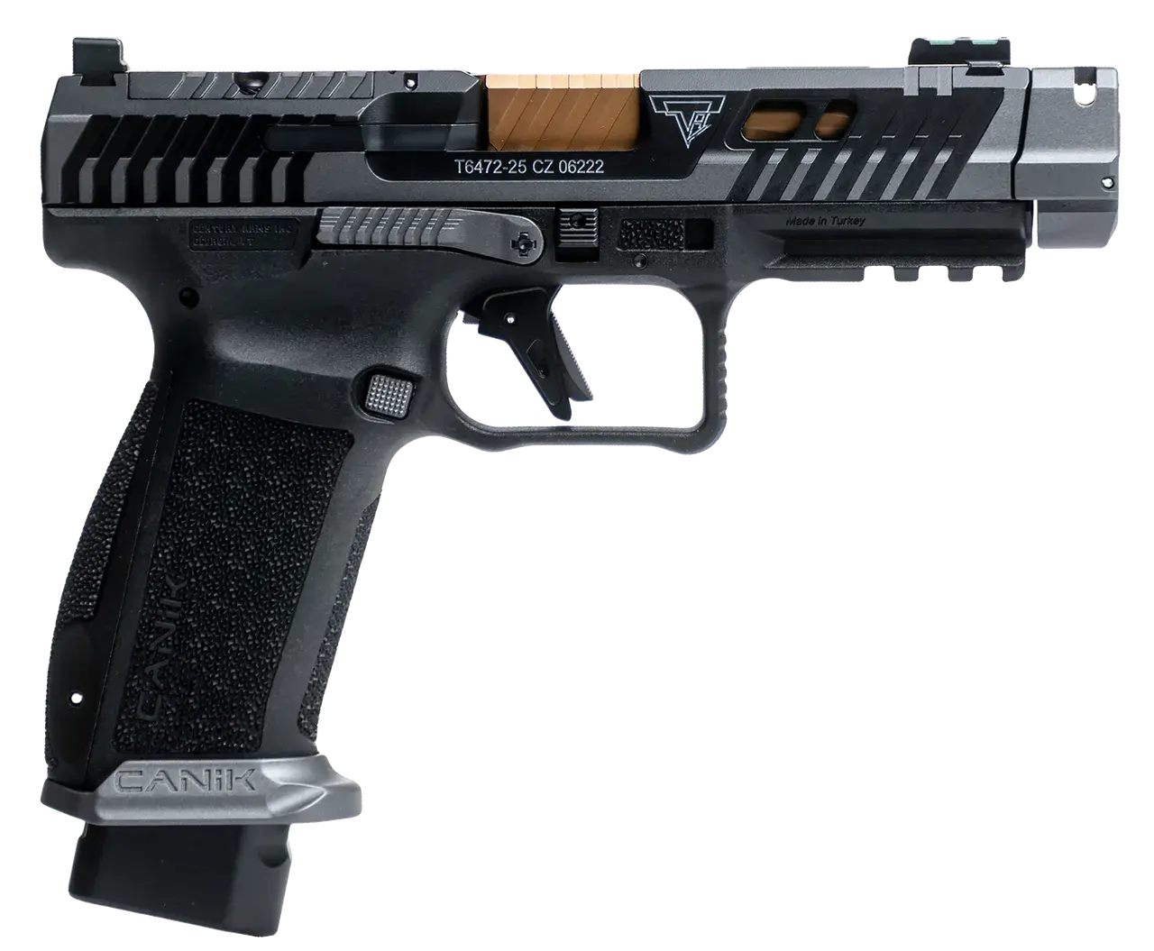 CIA*HG7864S-N CANIK TTI CMBT 9MM 10R 4.6 SMK