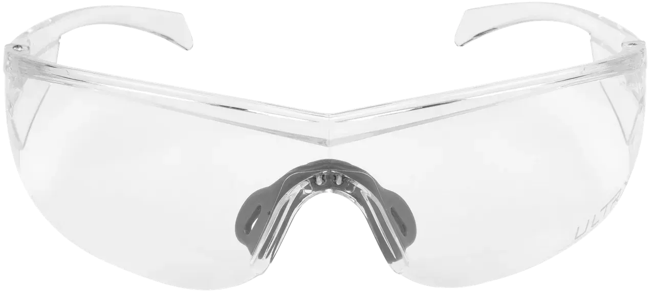 Allen 4139 Protector Shooting & Safety Glasses Clear Lens/Frame Anti-Fog/Scratch