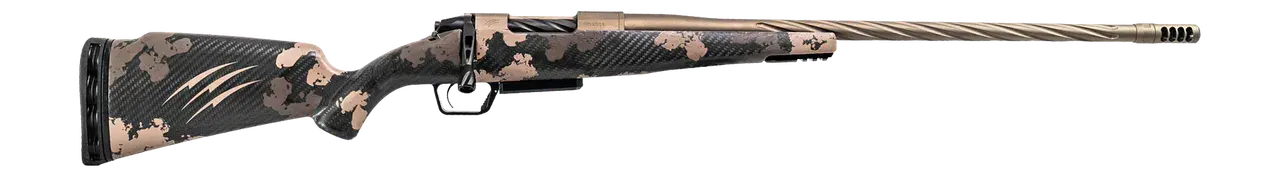Fierce Firearms ROGSSX25CM20BRS Twisted Rogue XP 25 Creedmoor 3+1 20" Smoked Bronze Cerakote Spiral Fluted Threaded Barrel, Stainless Steel Drilled & Tapped Receiver, Picatinny Rail Forend, Sonora Amb