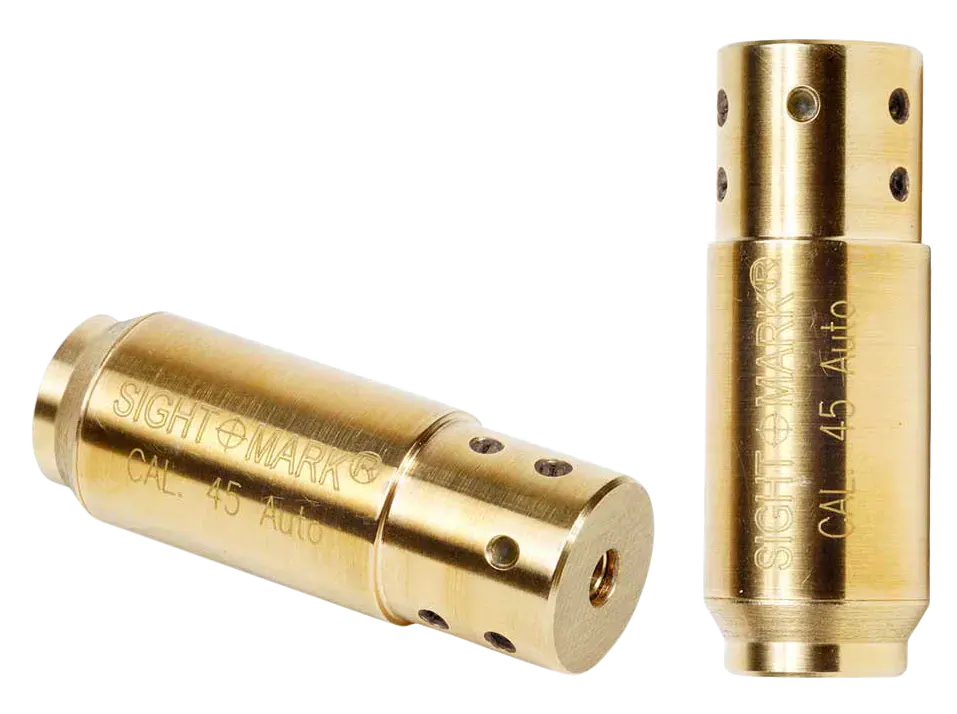 Sightmark SM39017 Boresight Red Laser for 45 ACP Brass Includes Battery Pack & Carrying Case