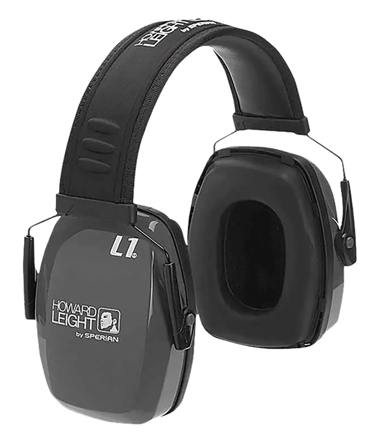 Howard Leight R01524 Leightning L1 Passive Muff 25 dB Over the Head Charcoal/Black Adult