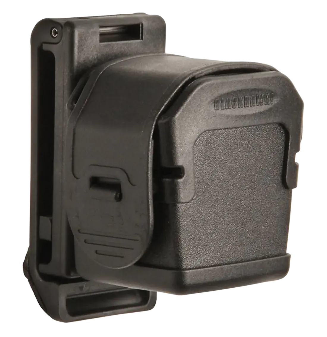 Blackhawk 44A890BK Taser Cartridge Holder Fits Taser X26/X26P Duty Holster Black Polymer Belt Loop Mount