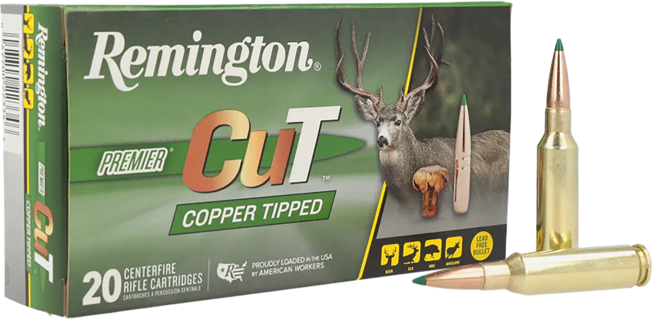 Remington Ammunition R22334 Premier Cut 6.5Creedmoor 120gr 20 Per Box/10 Case