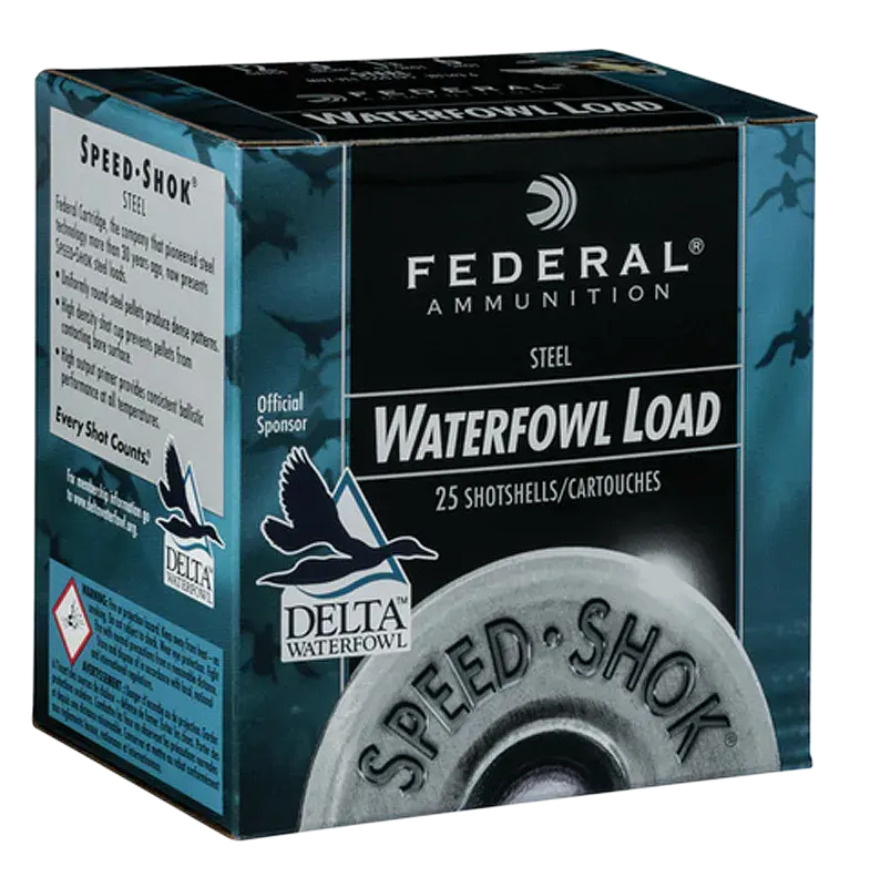 Federal WF145BB Speed-Shok 12Gauge 2.75" 1 1/8oz BBShot 25 Per Box/10 Case