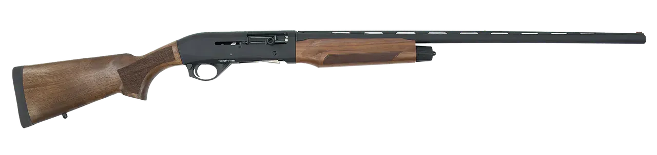Spandau Arms 21000172 S2 Field Full Size 20 Gauge Semi-Auto 3" 3- 2.75" Shells 28" Black Vent Rib Barrel, Black Drilled & Tapped Receiver, Fixed Wood Stock, Benelli Choke Tube System