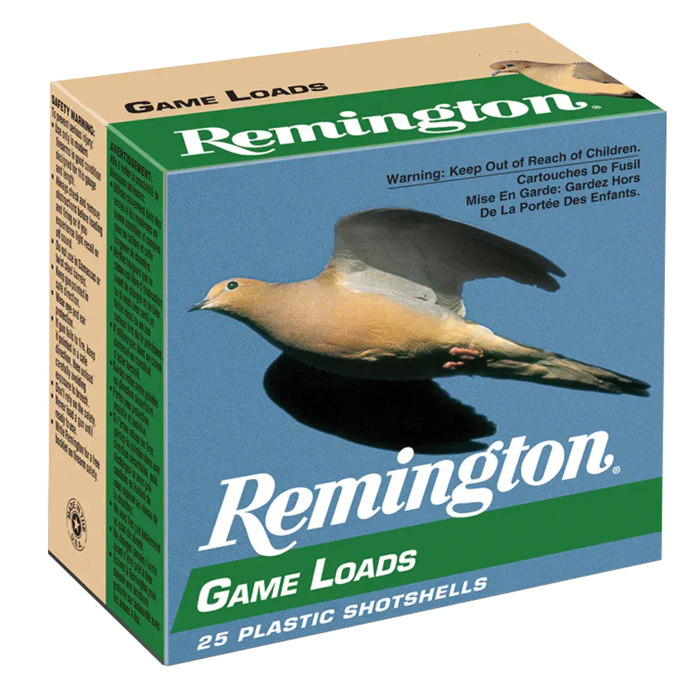 Remington Ammunition 20040 Game Load 20Gauge 2.75" 7/8oz 6Shot 25 Per Box/10 Case