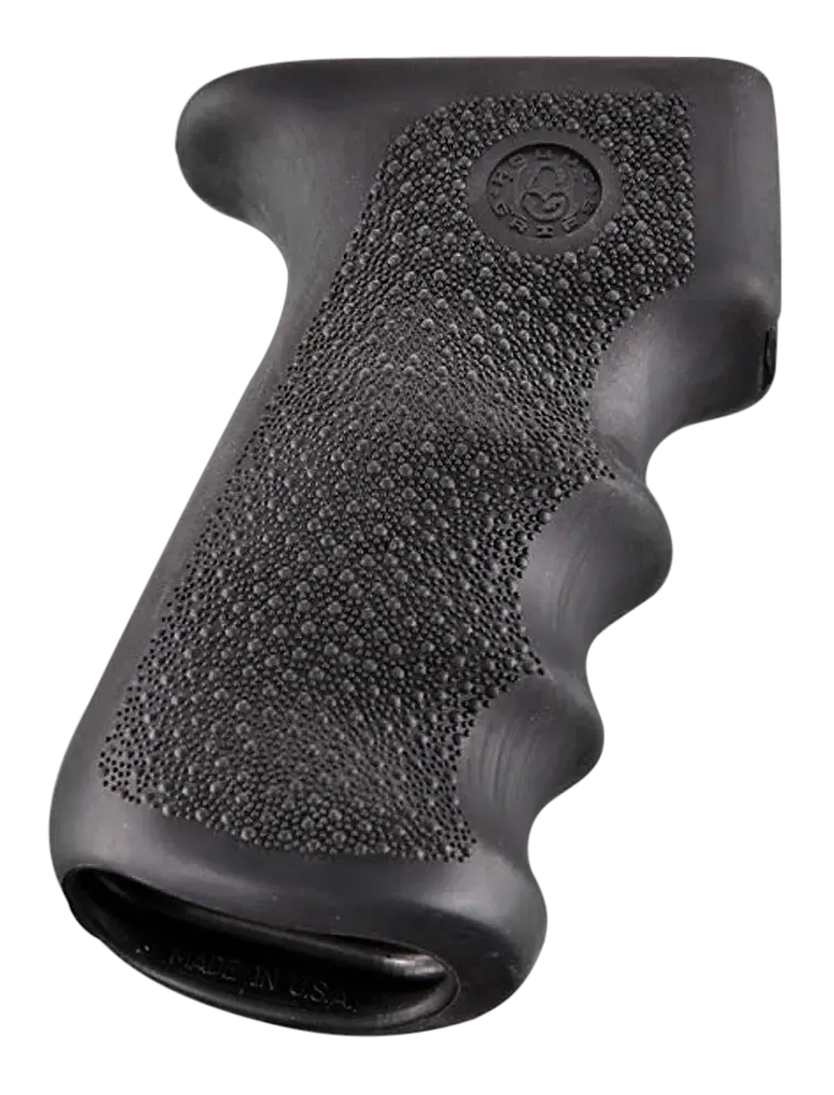 Hogue 74000 Rubber Grip Cobblestone Black with Finger Grooves for AK-47, AK-74