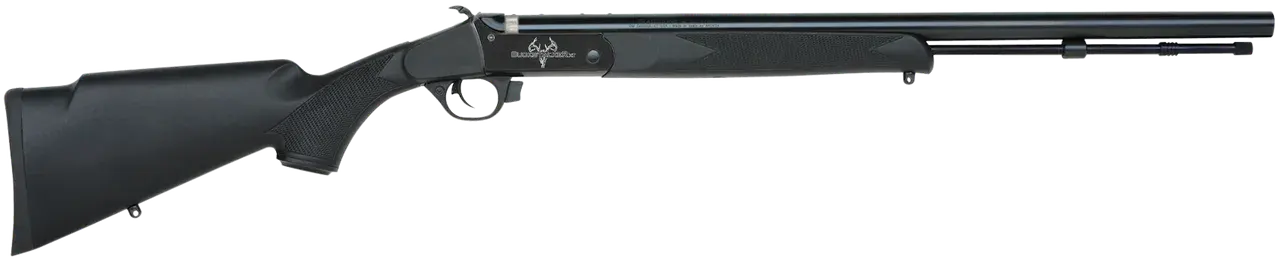 Traditions RY72000840 Buckstalker XT 50 Cal 209 Primer 24" Blued Rec/Barrel Black Synthetic Stock (Youth)