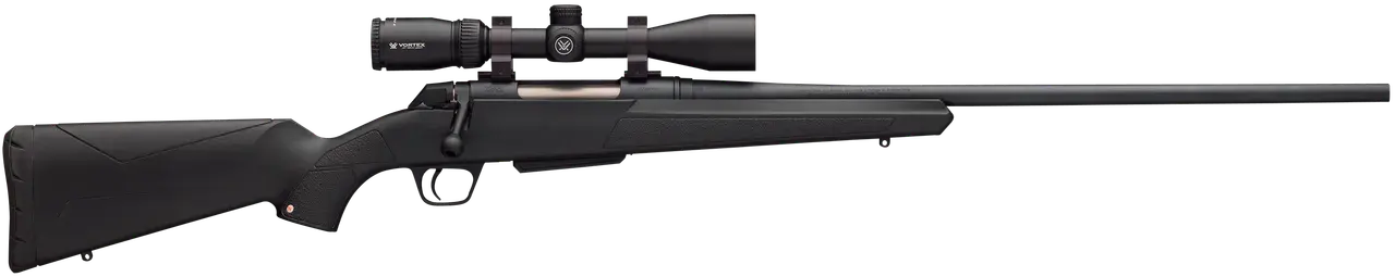 Winchester Guns 535705218 XPR Scope Combo 7mm-08 Rem 3+1 22" Matte Black Synthetic Stock Matte Blued Right Hand Vortex Crossfire II 3-9x40mm