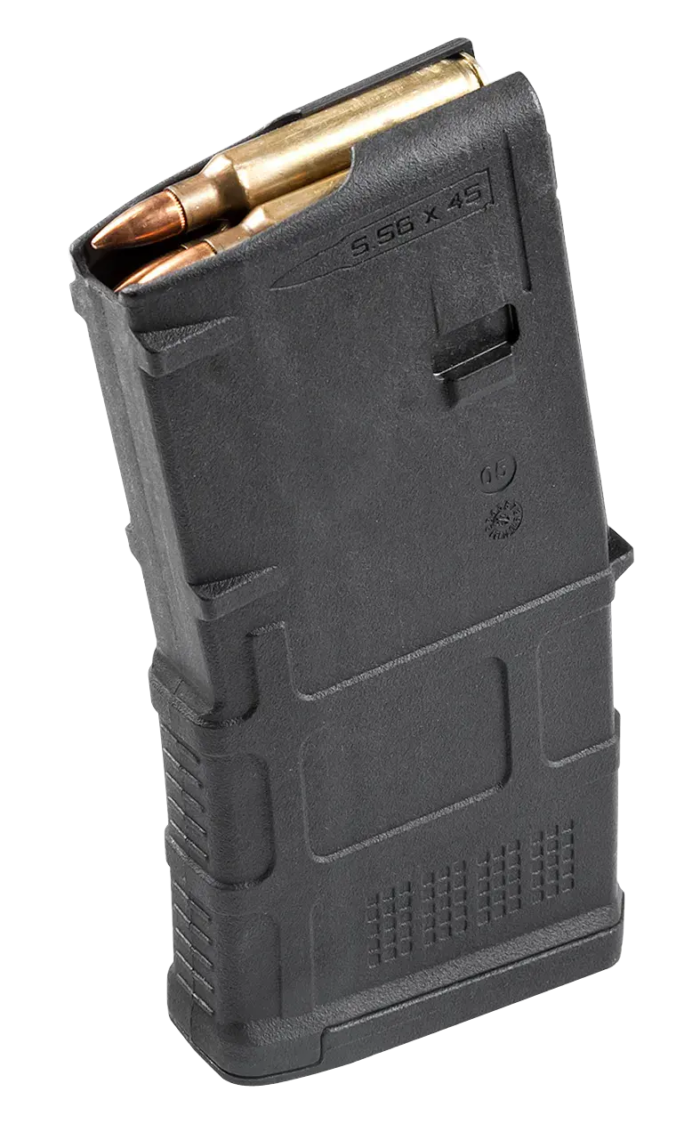 Magpul MAG560BLK PMAG GEN M3 20rd 223 Rem/5.56x45mm NATO Fits AR-15/M16/M4 Black Polymer