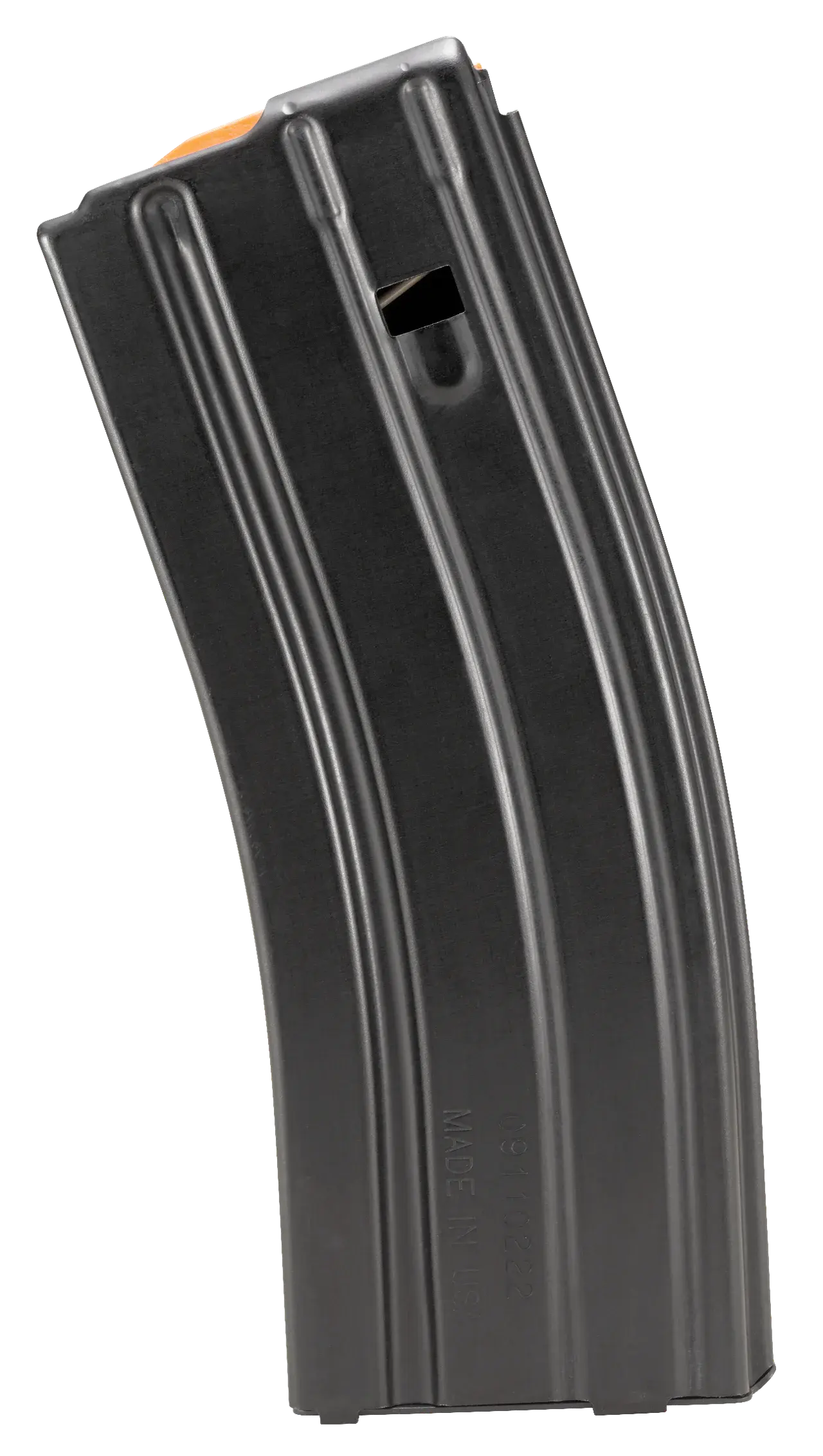 DuraMag 3023001178CPD Speed 30rd 223 Rem/300 Blackout/5.56x45mm NATO for AR-15 Black w/ Orange Follower Detachable
