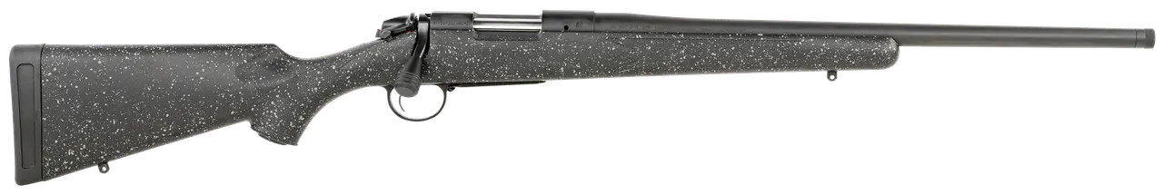 Bergara Rifles B14S511C B-14 Ridge SP 308 Win 4+1 18" Graphite Black Cerakote Barrel, Graphite Black Cerakote Steel Receiver, Gray Speckled Black Fixed American Style Stock