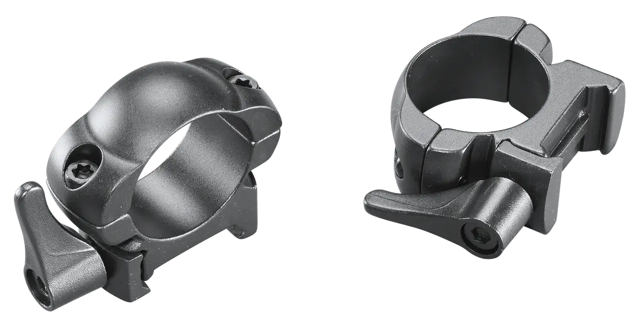 Weaver Mounts 49325 Lever Lok Matte Black 1" Medium