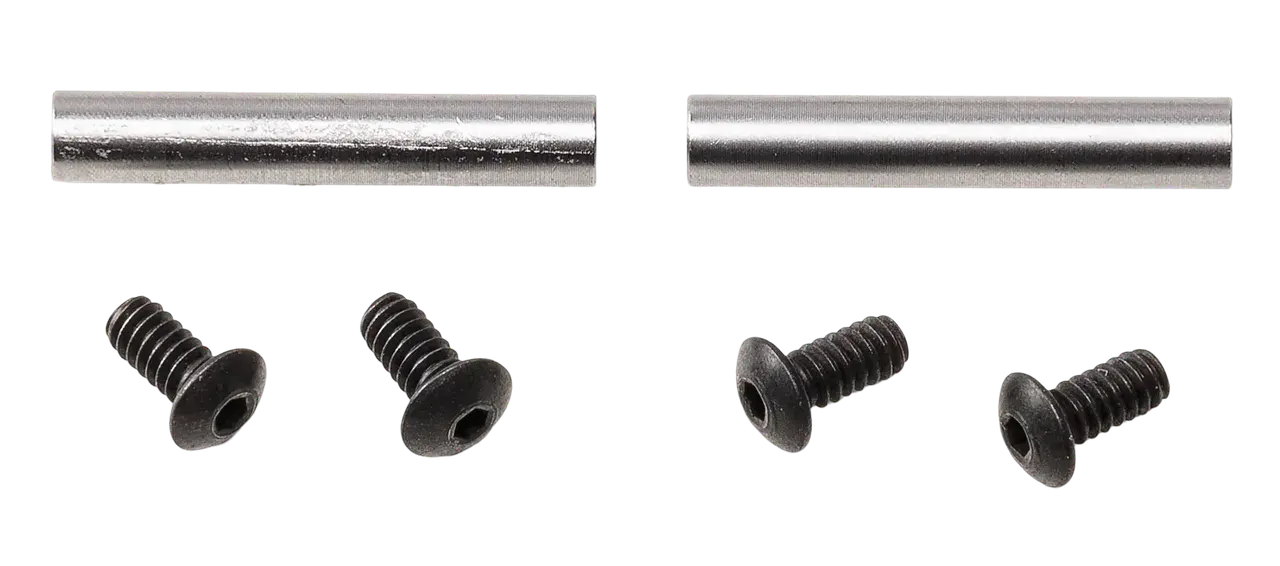 Rise Armament 12005 Anti-Walk Pin Set Black Stainless Steel AR Platform