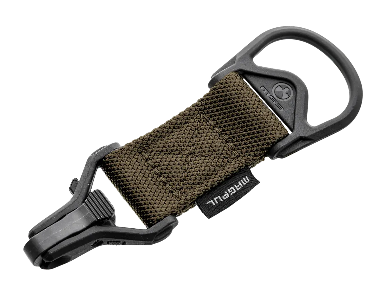 Magpul MAG516-COY MS1/MS3 Sling Adapter made of Steel with Coyote Melonite Finish, Polymer Hardware, Nylon 1.25" Webbing & Two to One-Point Design for AR-15, M4 & M16