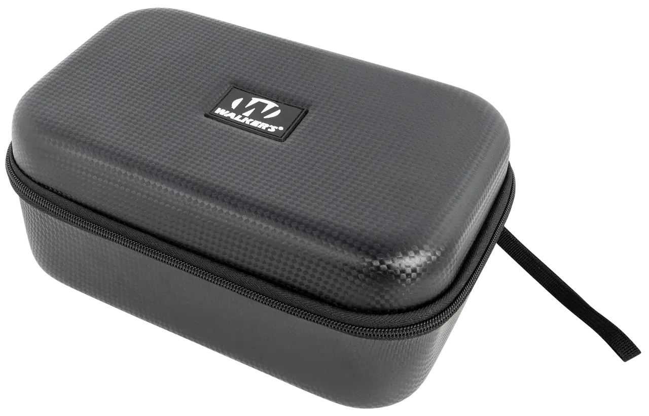 Walker's GWPMSGSC Muff & Glasses Storage Case Black EVA for Walker's Razor & Xcel