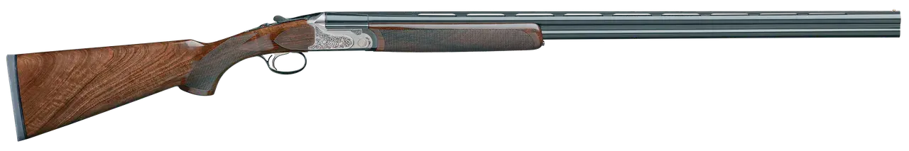 Rizzini USA 2403-28 BR110 Light Luxe 28 Gauge 28" O/U VR 2rd 3" Gray Anodized Turkish Walnut Fixed Pistol Grip Stock Right Hand (Full Size) Includes Multi-Choke