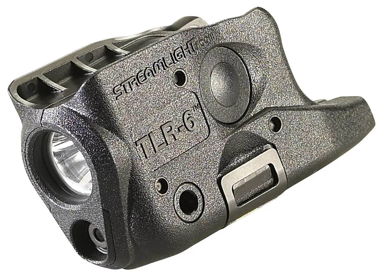 Streamlight 69272 TLR-6 Gun Light Black 100 Lumens White LED/Red Laser Glock 26/27/33