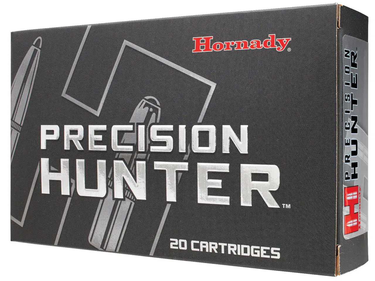 Hornady 82224 Precision Hunter 300RugerCompactMag 178gr Extremely Low Drag eXpanding 20 Per Box/10 Case