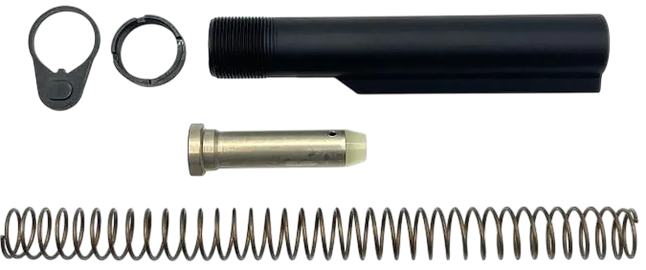 LBE Unlimited H2BUFKT Buffer Tube Kit Black AR-Style