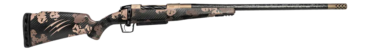 Fierce Firearms ROGSCX22CM20BRS Carbon Rogue XP 22 Creedmoor 3+1 20" Carbon Fiber Match Grade Threaded Barrel, Smoked Bronze Cerakote Steel Drilled & Tapped Receiver, BiPod Rail Forend, Sonora Ambush