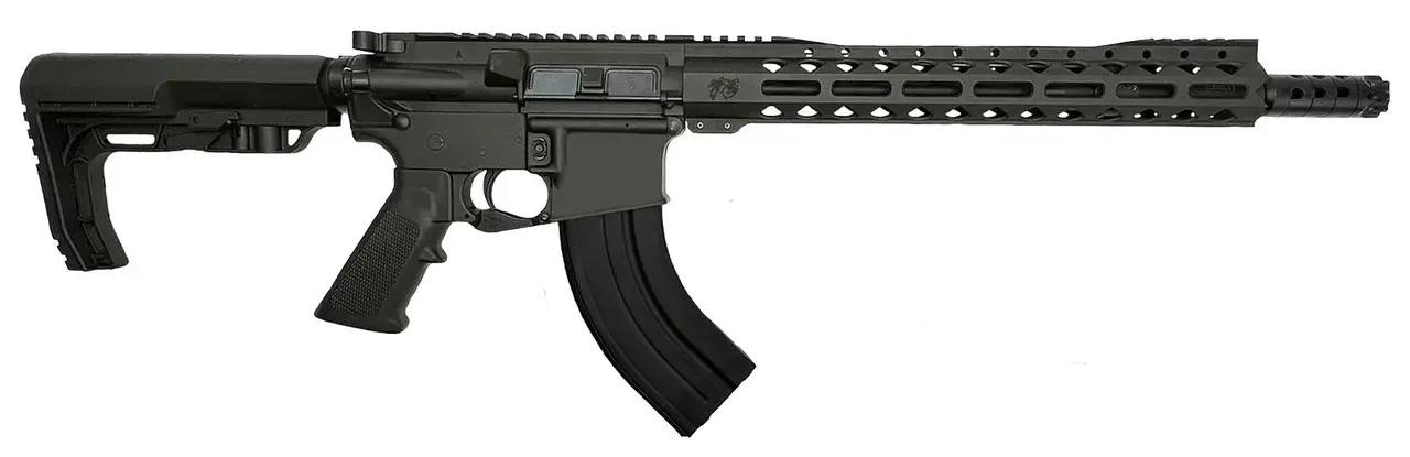 T6 WARRIOR SERIES BASE TCS 7.62X39 16 MLOK BLK