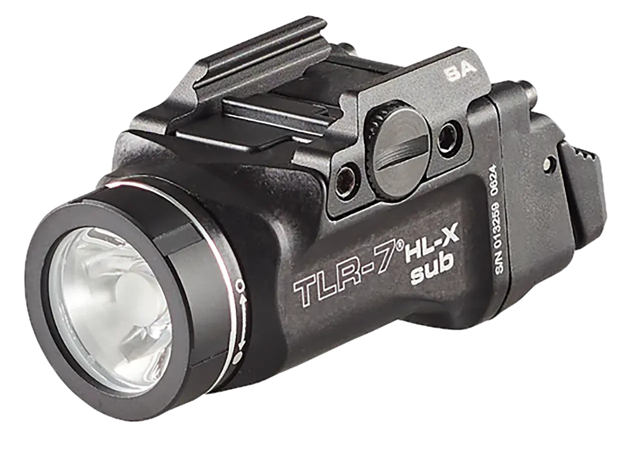 Streamlight 69506 TLR-7 HL-X SUB USB Black 6000 Series Aluminum Springfield Armory Hellcat 1000 Lumens