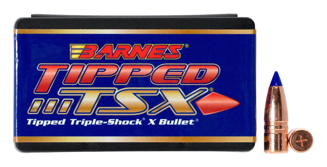 Barnes Bullets 30459 Tipped TSX 35Cal 180gr Flat Base 50/Box