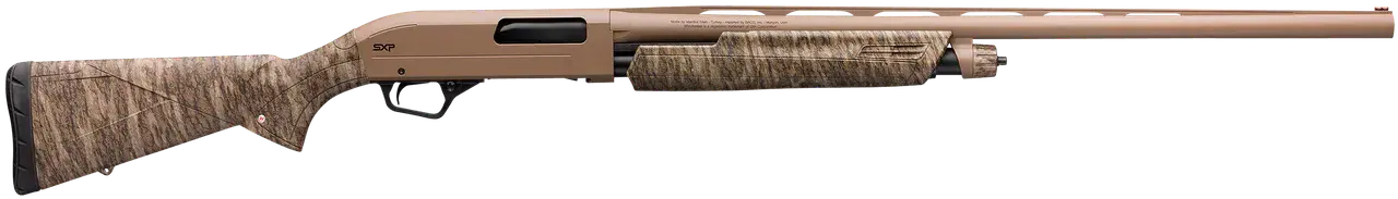 Winchester Repeating Arms 512364292 SXP Hybrid Hunter 12 Gauge 28" 4+1 3.5" Flat Dark Earth Perma-Cote Rec/Barrel Mossy Oak Bottomland Right Hand (Full Size) Includes 3 Invector-Plus Chokes