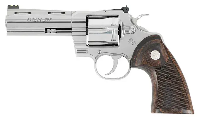 CLT TARGET PYTHON 357MAG 4.25 SS WALNUT