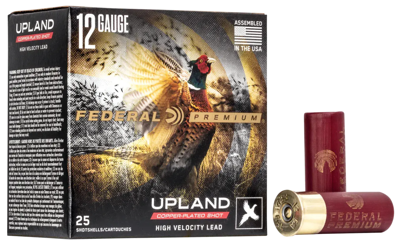 Federal P1385 Premium Wing-Shok High Velocity 12Gauge 2.75" 1 3/8oz 5Shot 25 Per Box/10 Case