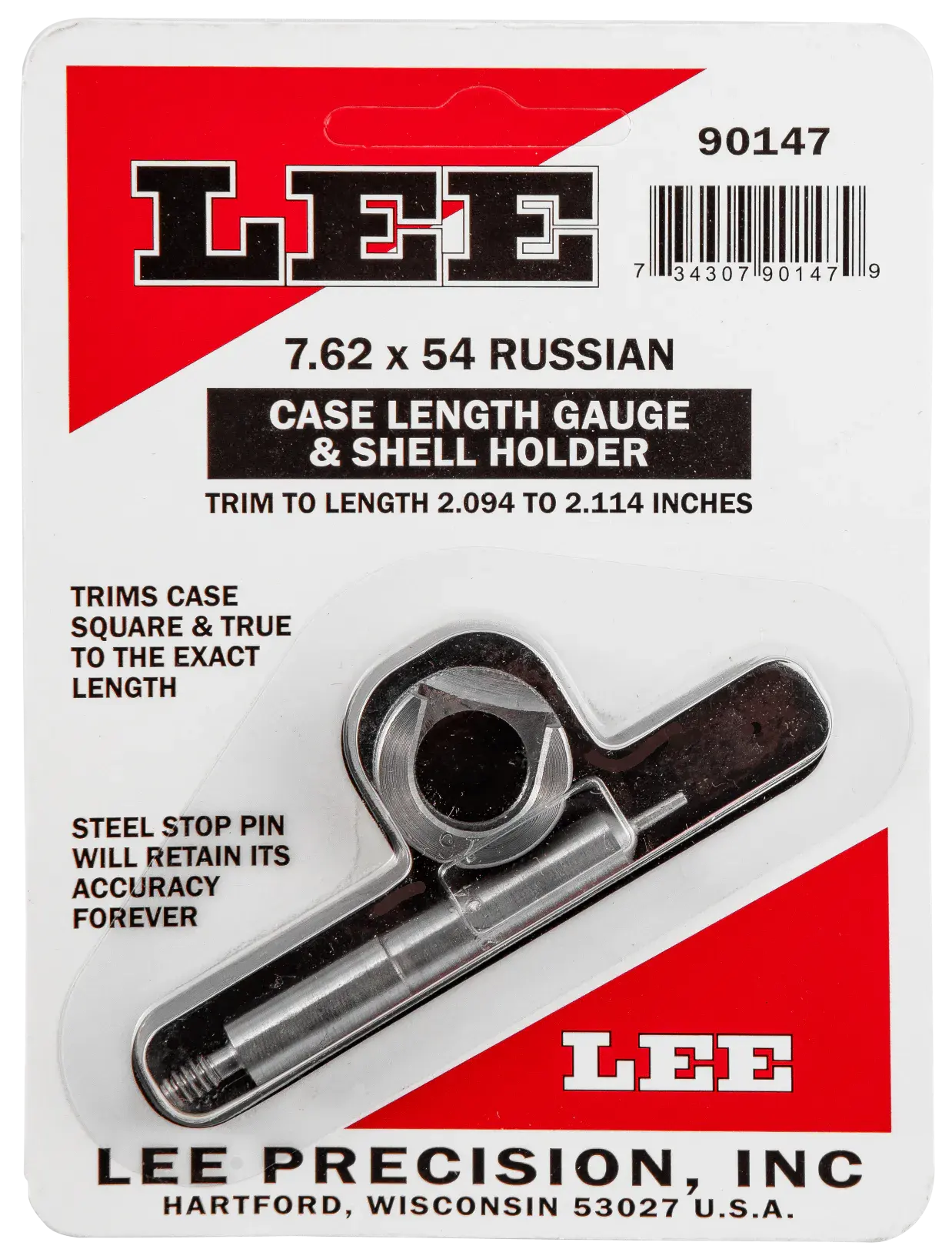Lee Precision 90147 Case Length Gauge 7.62x54mmR